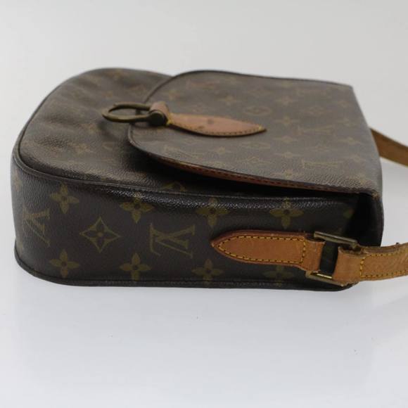 LOUIS VUITTON Monogram Saint Cloud GM Shoulder Bag M51242 LV Auth th3921 - Picture 4 of 16
